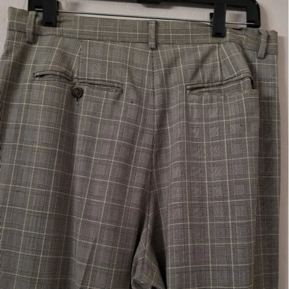 J.‎ Crew Vintage 90's Plaid Wool Pleated Trousers